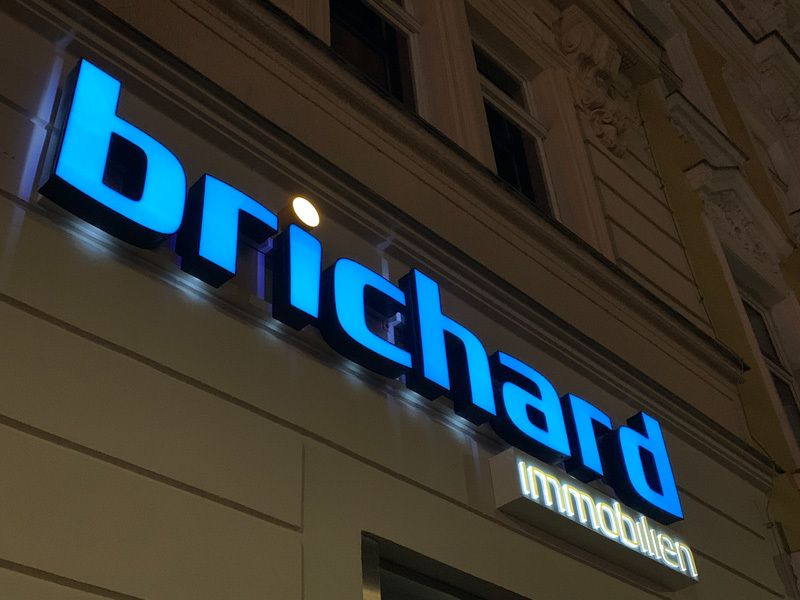 brichard immobilien Einzelbuchstaben