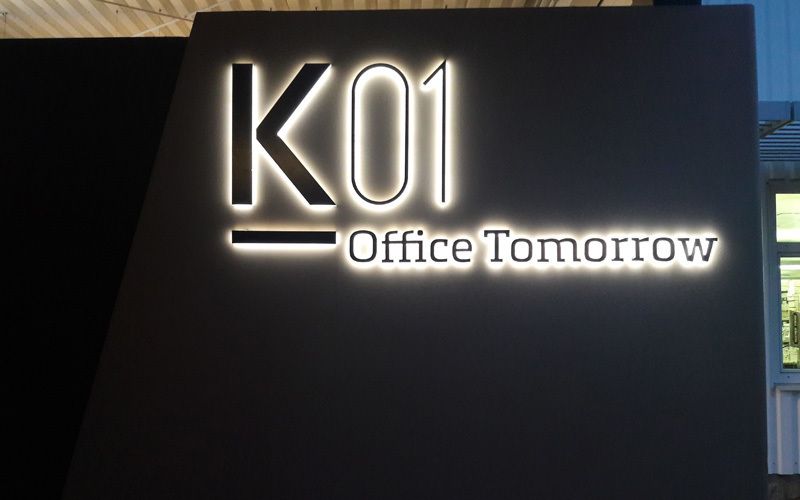 K01 Office Tomorrow superflacher Seitenleuchter