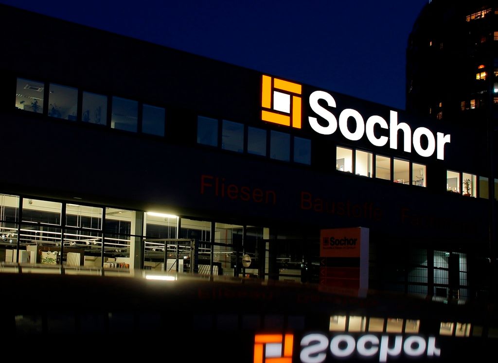 Sochor Einzelbuchstaben Frontleuchter
