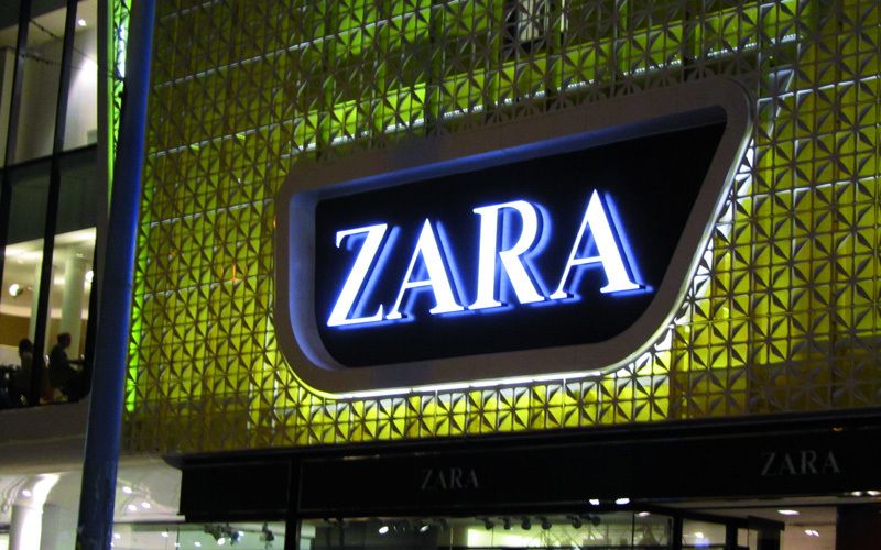 ZARA Einzelbuchstaben Front- und Rückleuchter