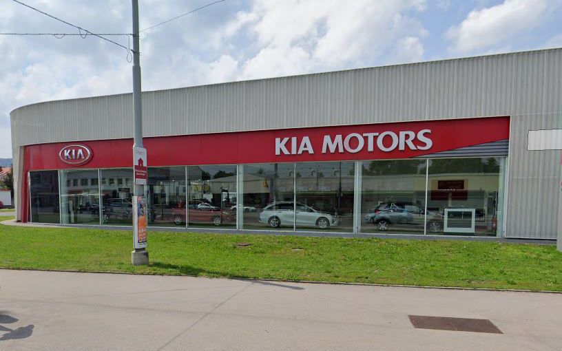 KIA Motors Fassadenband