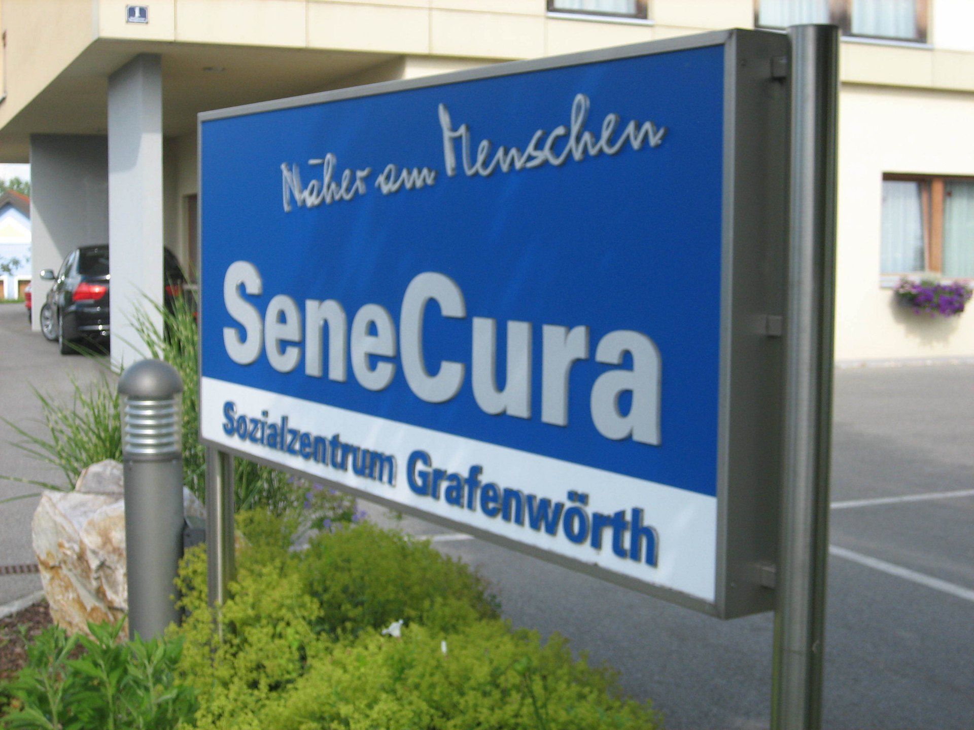 SeneCura Sozialzentrum Leuchtschild