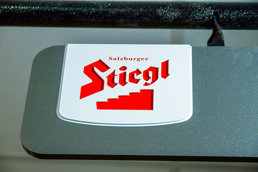 Salzburger Stiegl Hängeschild