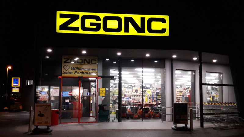 ZGONC Spannfolienschild