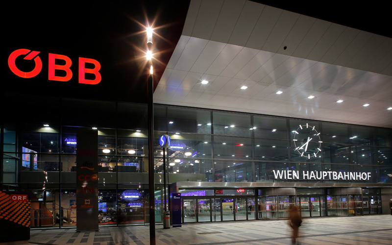 ÖBB Wegeleitsystem österreichweit
