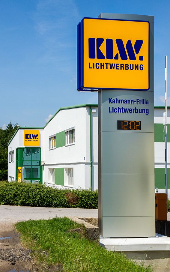 KLW Lichtwerbung Pylon