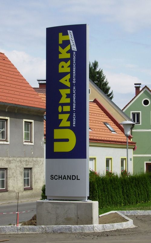Unimarkt Schandl Pylon