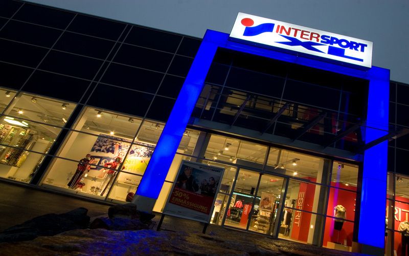 Intersport XL Eingangs-Torbogen
