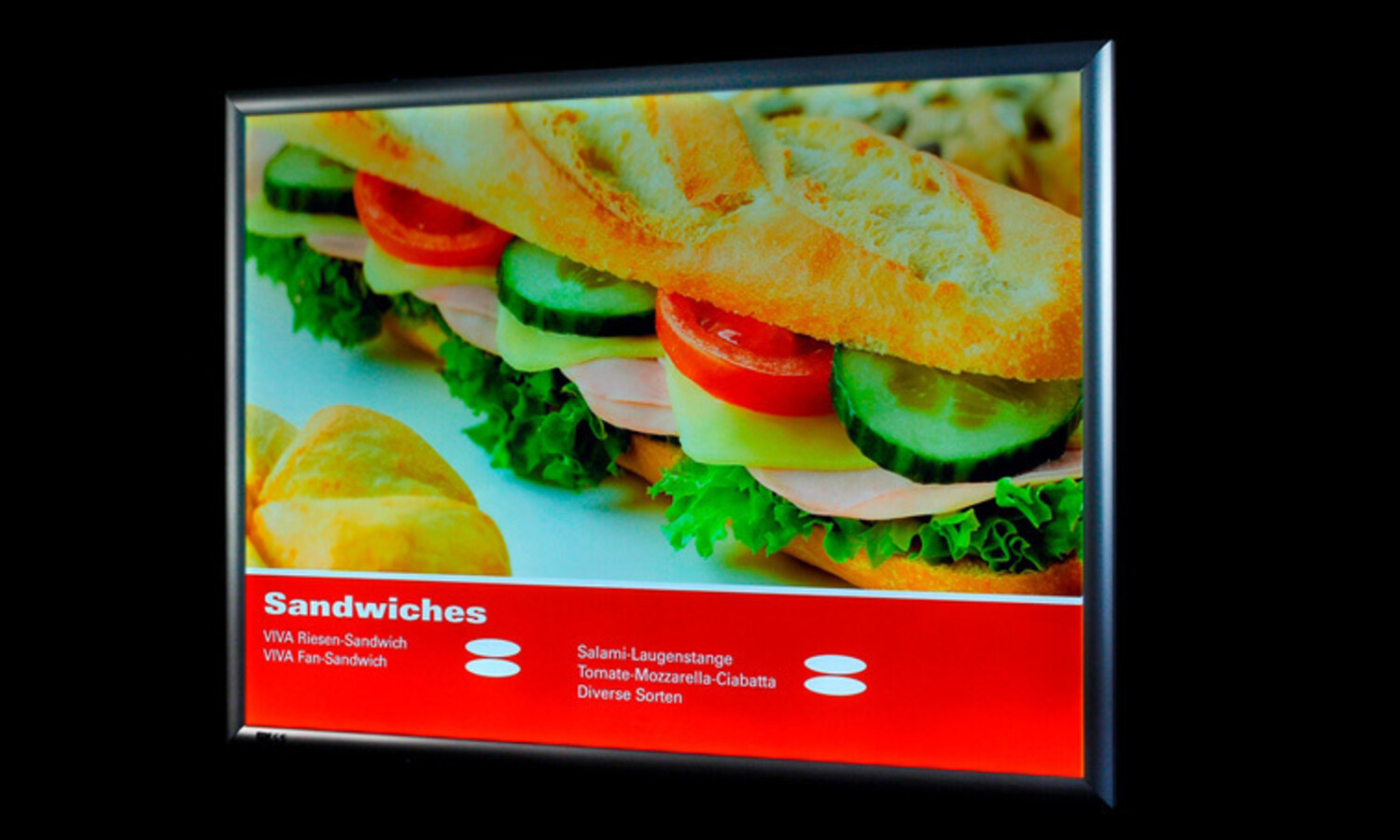 LED Posterrahmen