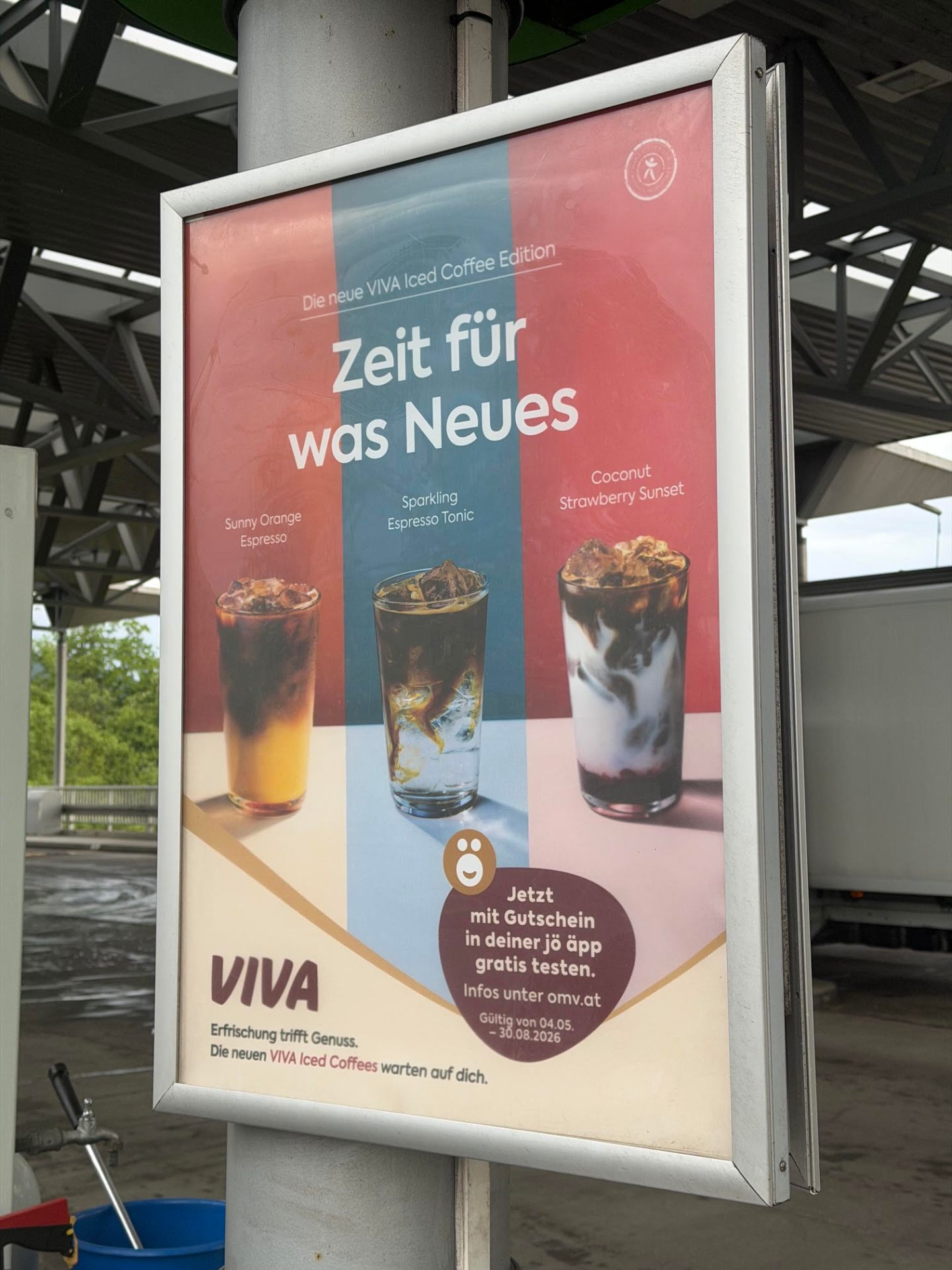 VIVA LED-Posterrahmen Iced Coffee